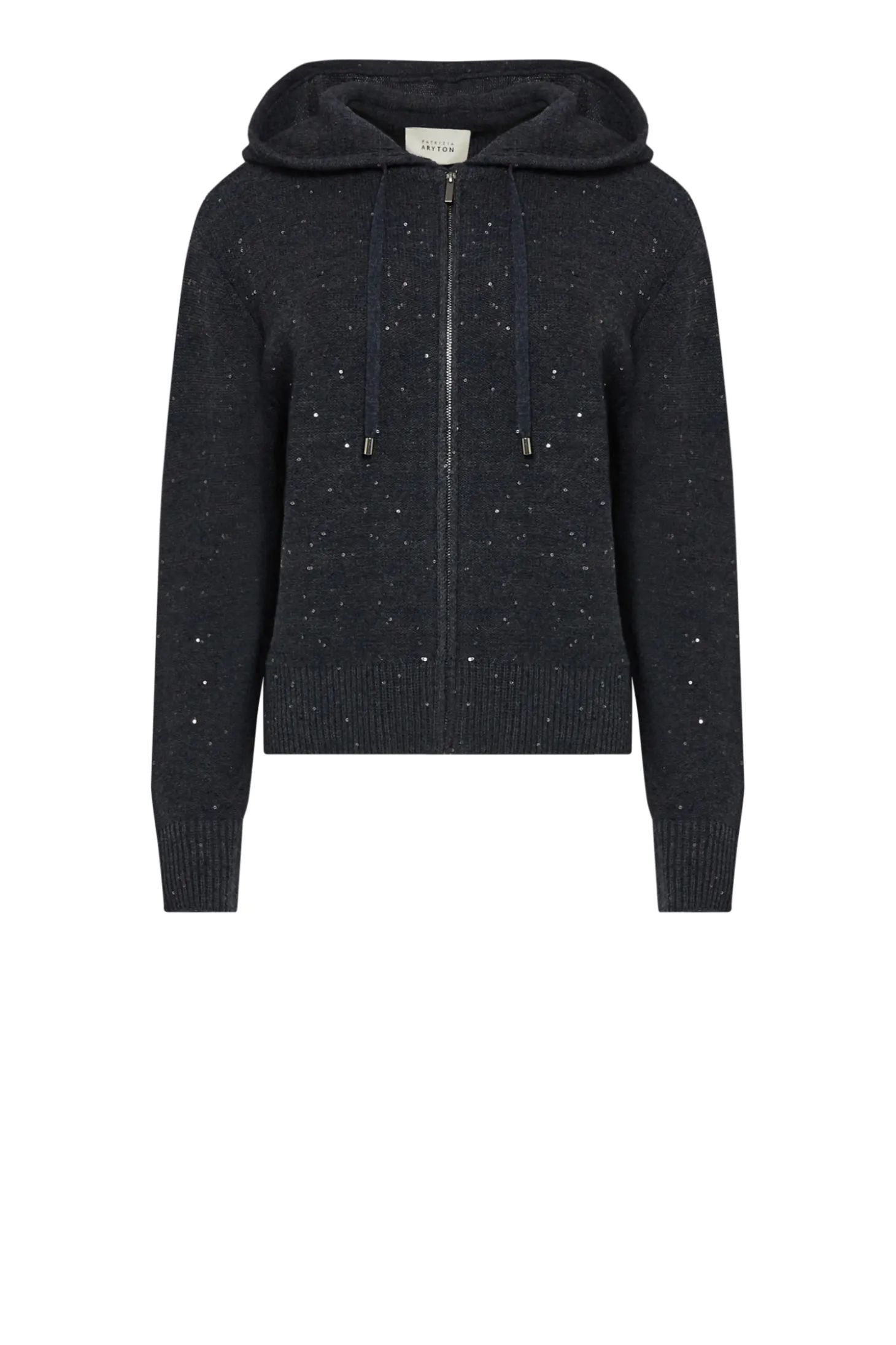 Bluza z kapturem z wełną merynosową
