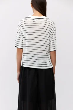 Bluzka polo w paski