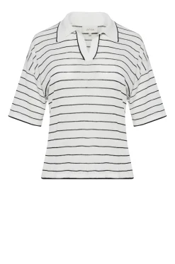 Bluzka polo w paski