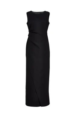 Czarna sukienka maxi