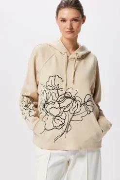 Luźna bluza z kapturem