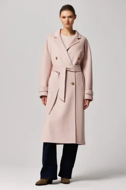 Płaszcz z jedwabiem doubleface