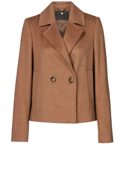 Wełniana kurtka camel 100% wełna wielbłądzia